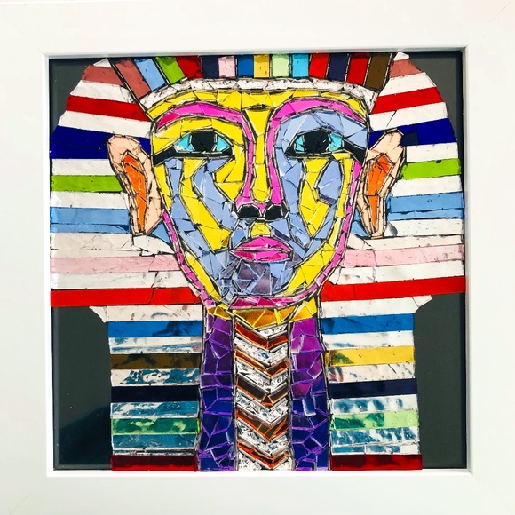 Queen Tut Mosaic Wall Art